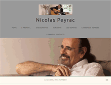 Tablet Screenshot of nicolaspeyrac.com